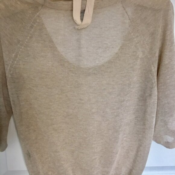 Club Monaco delicate oatmeal sweater size xs - Picture 3 of 13